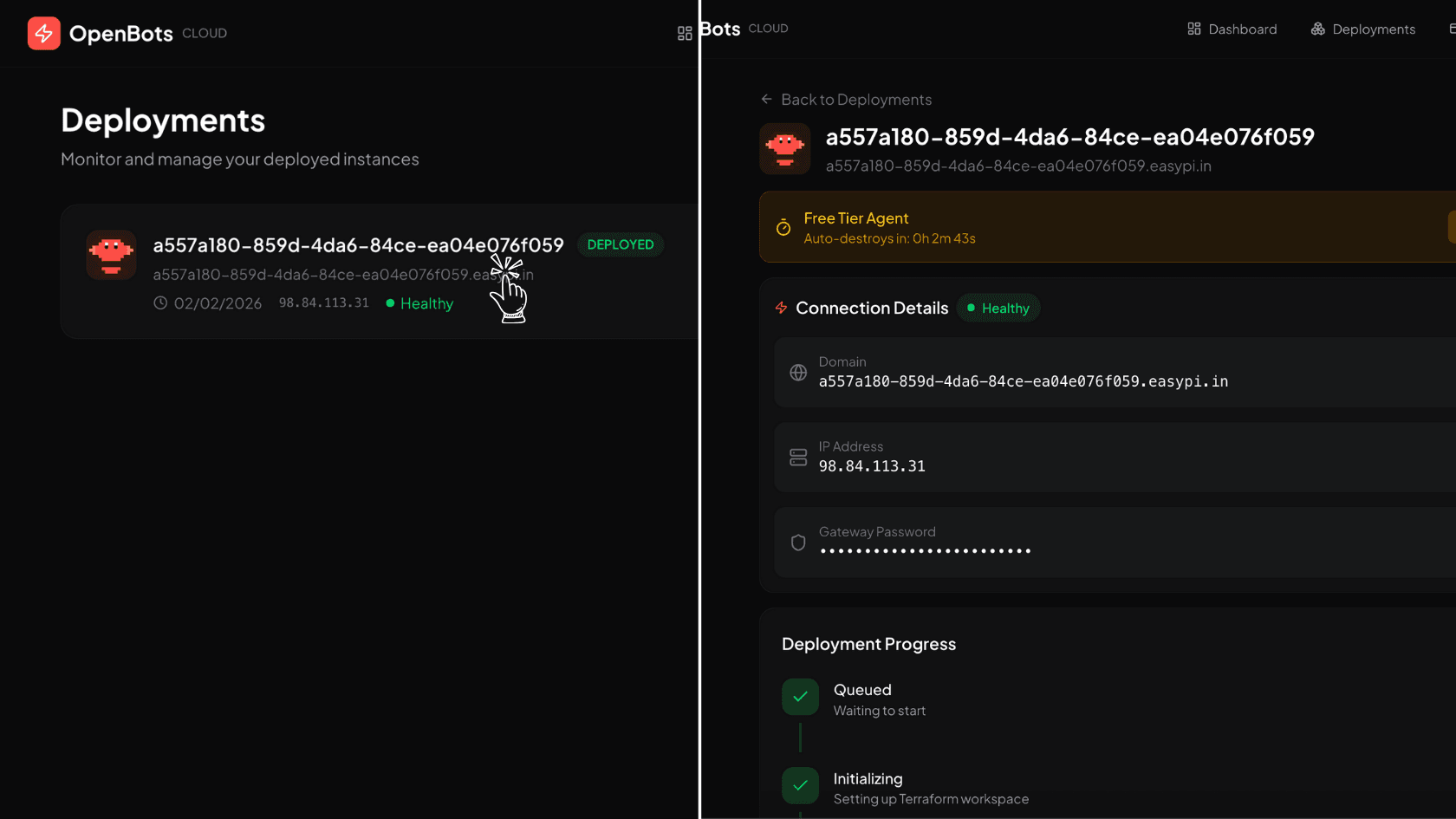 Manage Your Deployment